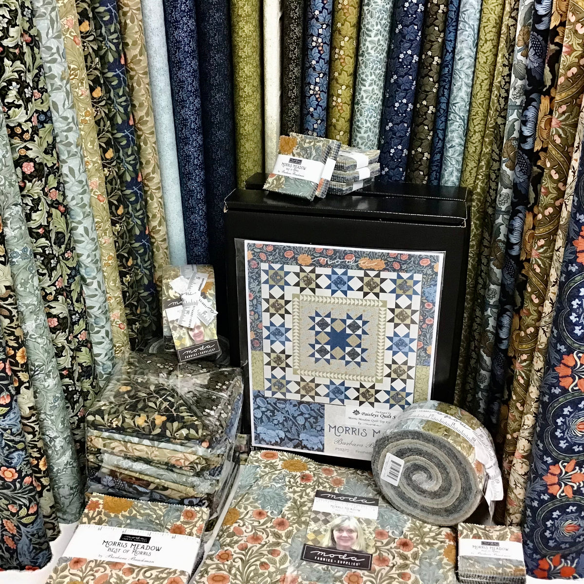 Morris Meadow By Barbara Brackman – Paisleys Quilt Shop