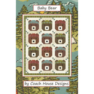 Quilt Pattern - Baby Bear - 34” x 44”