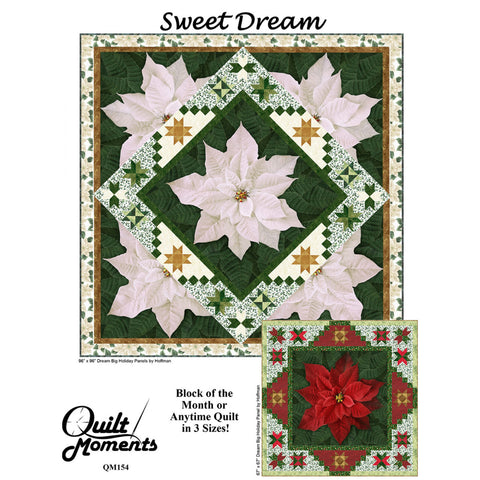 Quilt Pattern - Sweet Dream - 67"x67",  89"x89" & 96"x96"