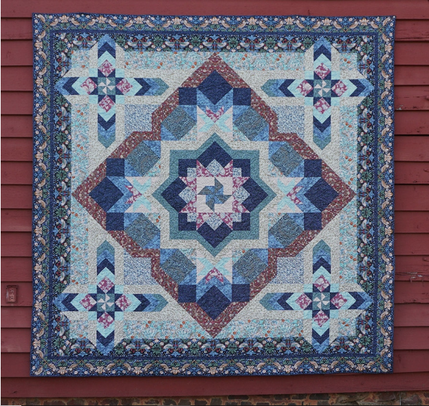 Morris Medley Quilt - Block of the Month - Kit - Large 101" x 101"