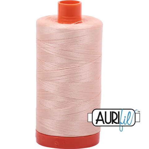 Aurifil Cotton 50wt Thread - 1300 mt - 2205 - Apricot