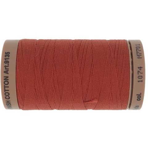 Mettler Cotton 40wt Thread - 457mt -1074 - Burnt Orange