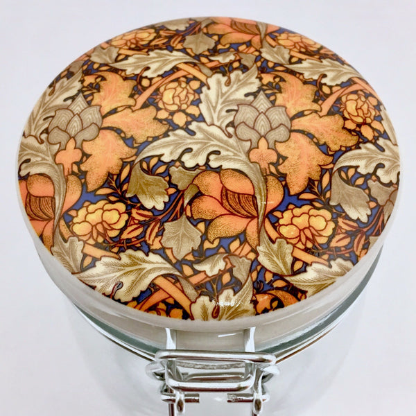 William Morris Clip Top Jar - Acanthus