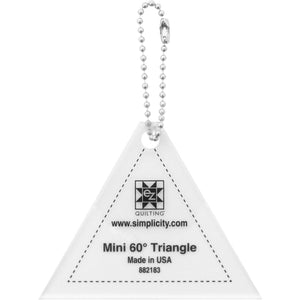Mini Triangle 60 Acrylic Tool - Keychain