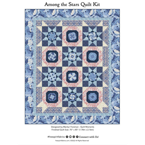 Among the Stars - Quilt Top Kit - 70" x 85"