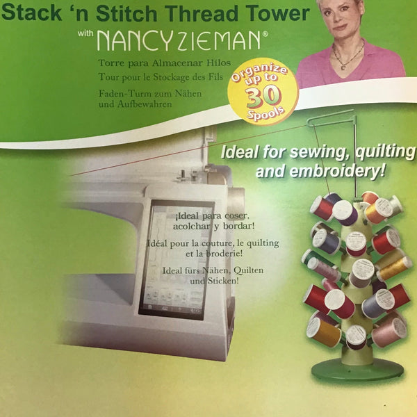 Stack ‘n Stitch a Thread Tower