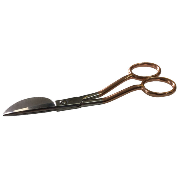 Duckbill Applique Scissors - Rose Gold - 6”