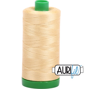 Aurifil Cotton 40wt Thread - 1000 mt - 2125 - Wheat