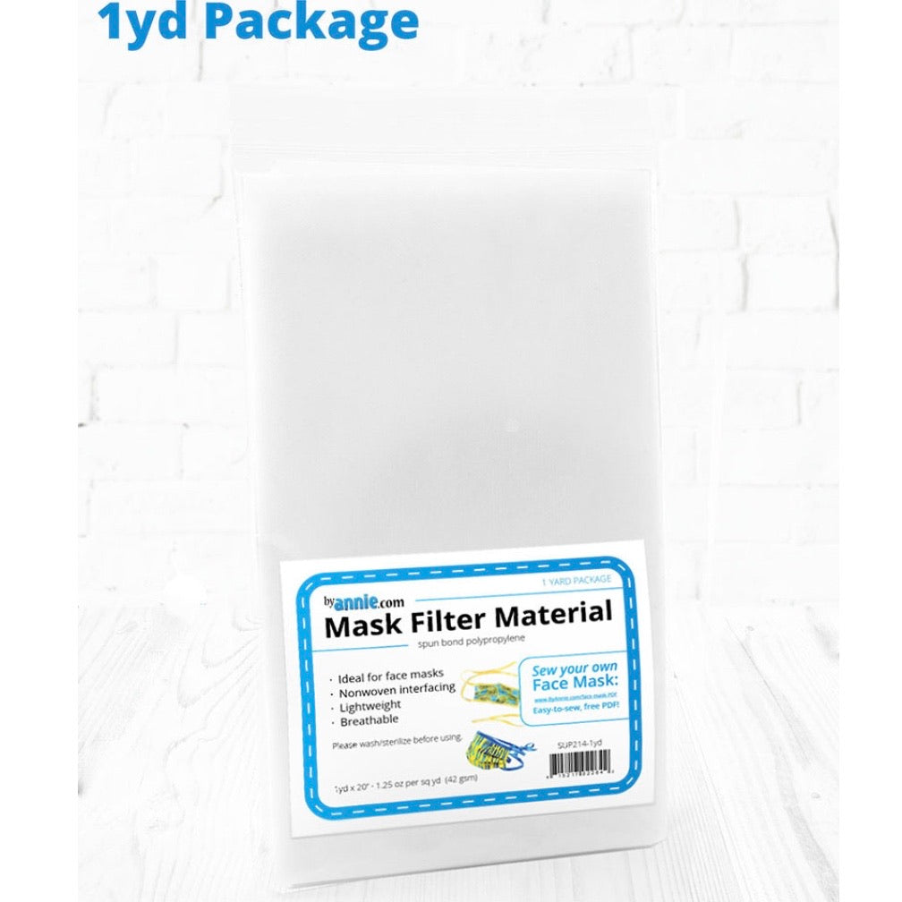 Mask Filter Material - 1yd
