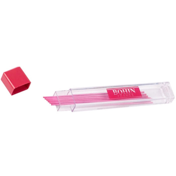 Mechanical Chalk Pencil Leads - 6 piece refill - Pink
