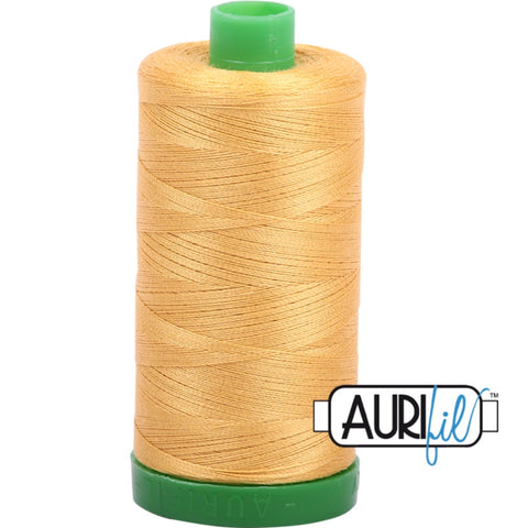 Aurifil Cotton 40wt Thread - 1000 mt - 2134 - Spun Gold