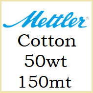 Mettler Cotton 50wt - 150mt