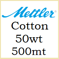 Mettler Cotton 50wt - 500mt