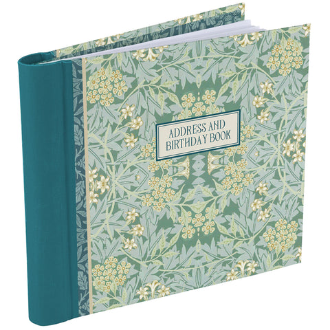 Address and Birthday Book - William Morris - Jasmine