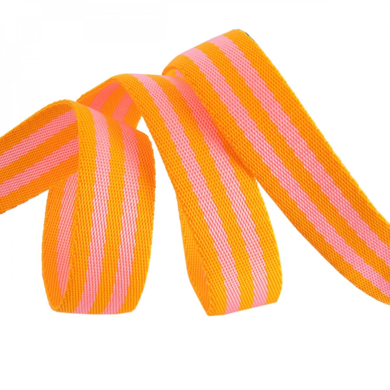 Tula Pink Webbing - Strapping - Pink/Orange - 1” - 2y