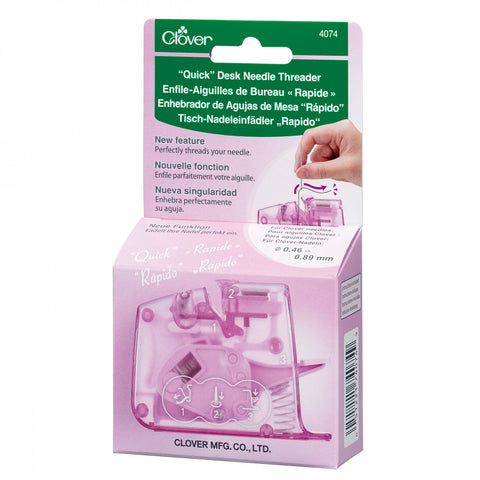 “Quick” Desk Needle Threader - Pink