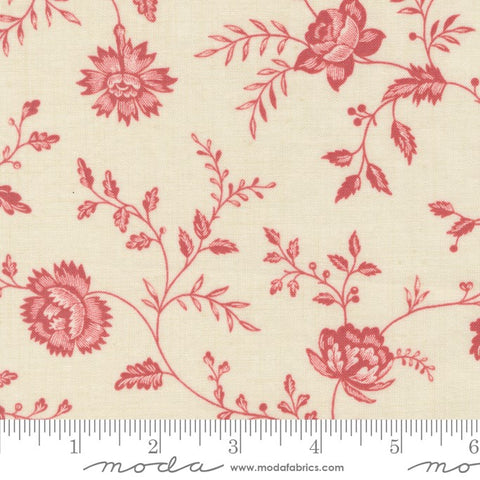 Rouenneries Trois - Etonnate Toile - Pearl/Faded Red