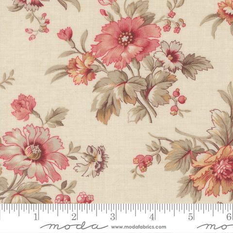 Joie De Vivre - Cosmos Florals - Pearl