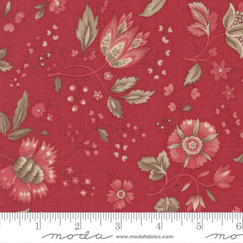 Joie De Vivre - Rural Jardin Florals - Rouge