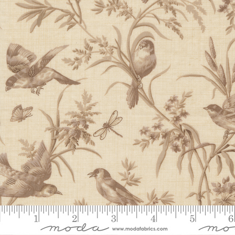 Joie De Vivre - Moineau Florals Birds - Pearl Roche