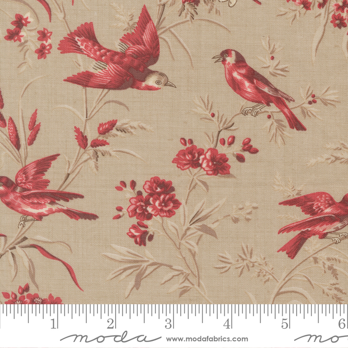 Joie De Vivre - Moineau Florals Birds - Roche