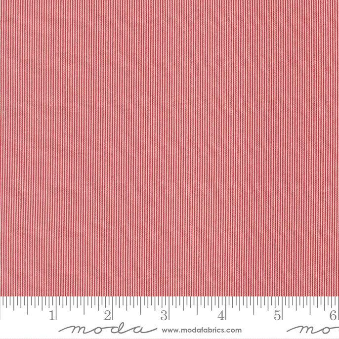 Joie De Vivre - Chardon Stripes - Rouge