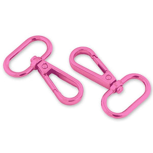 Tula Pink - Swivel Hook Oval - 1” - 2 pack - Pink