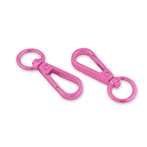 Tula Pink - Swivel Hook Oval - 1/2” - 2 pack - Pink