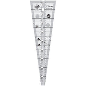 Non-Slip Ruler - 15 degree Dresden Plate - 9”