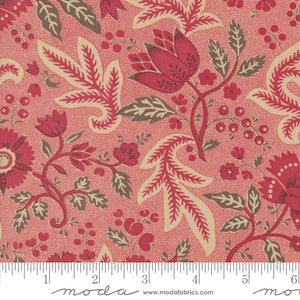 Rouenneries Trois - Belle Floral - Faded Red