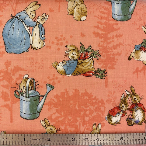 Tale of Peter Rabbit - Main - Coral