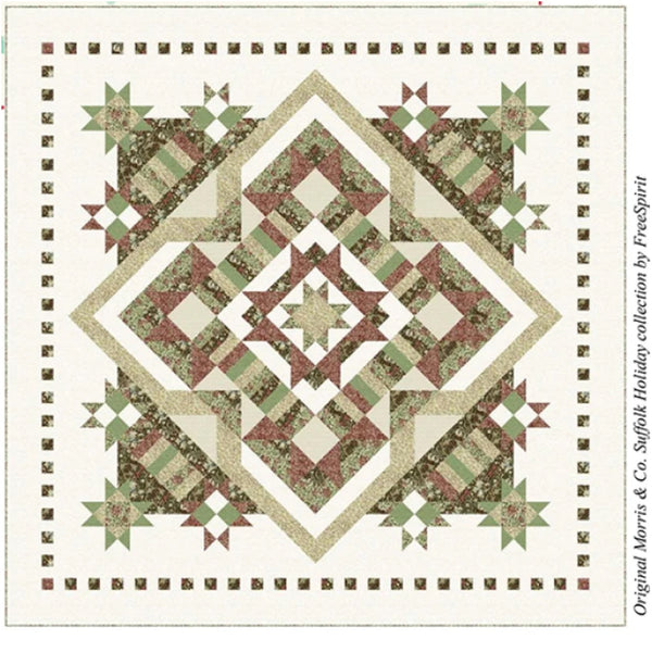 Quilt Pattern - Glorious - 53"x53", 73”x32” & 106"x106"