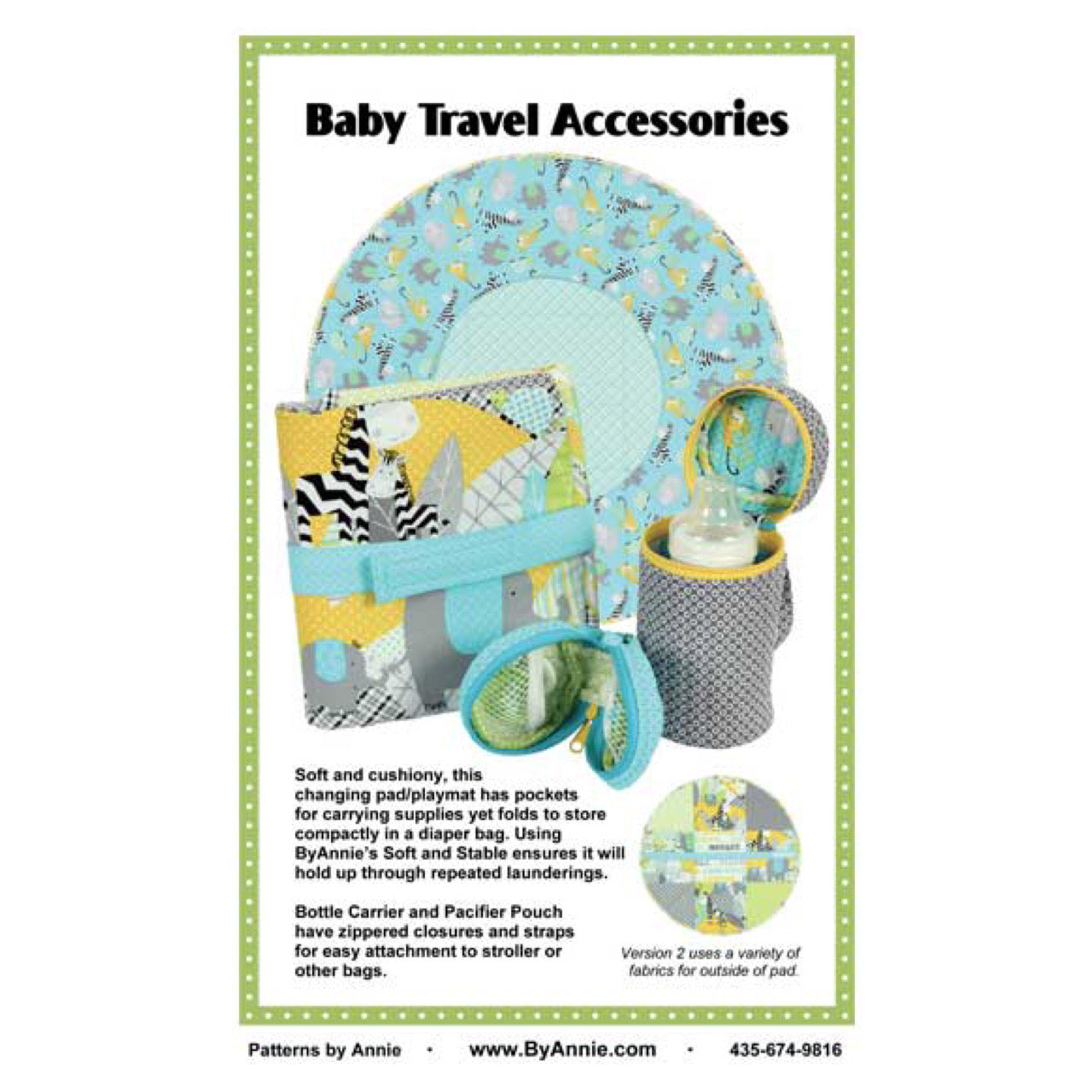 ByAnnie Pattern - Baby Travel Accessories