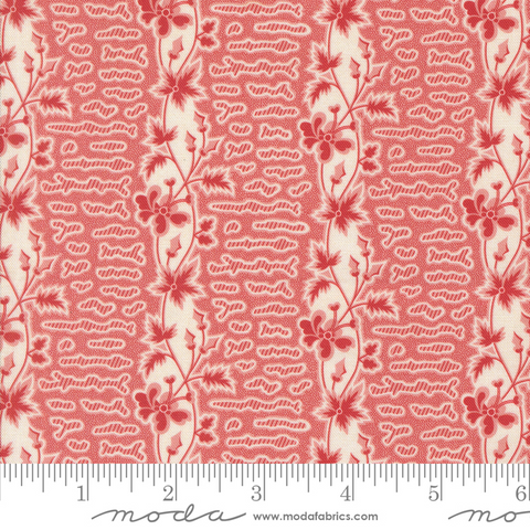 Sallys Stitches - Honey Stripes Floral - Sweet Pink