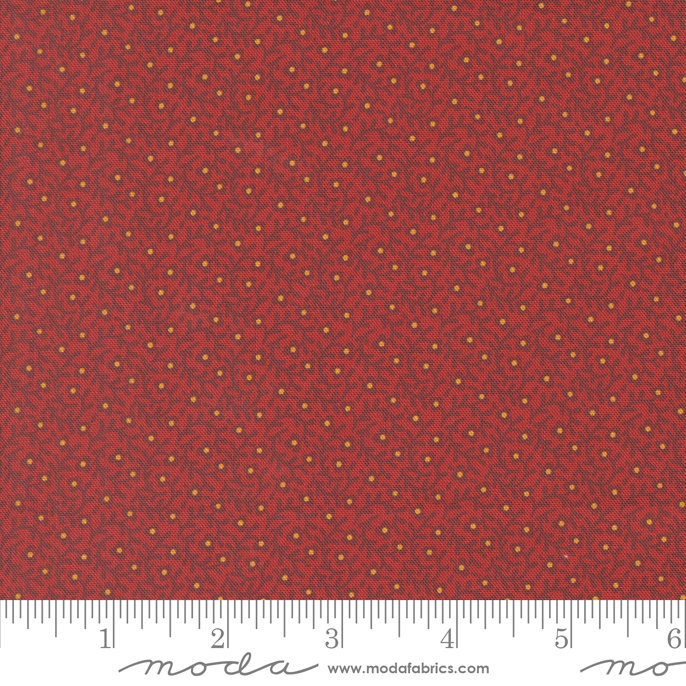 Sallys Stitches - Creeping Thyme Blenders Small Floral Vines - Turkey Red