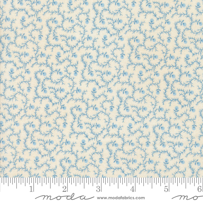 Sallys Stitches - Twigberry Blenders Vines - Blue Sky