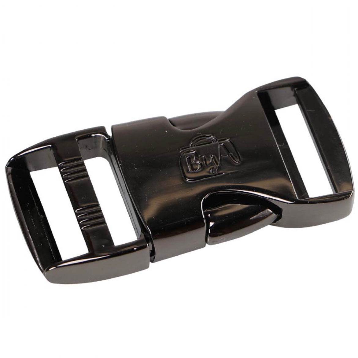 ByAnnie Hardware - 1” Side Release Buckle - Black Metal