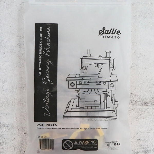 Building Block Kit - Vintage Sewing Machine