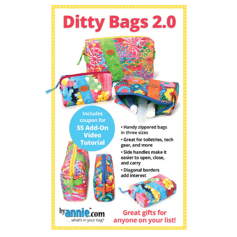 ByAnnie Pattern - Ditty Bags 2.0