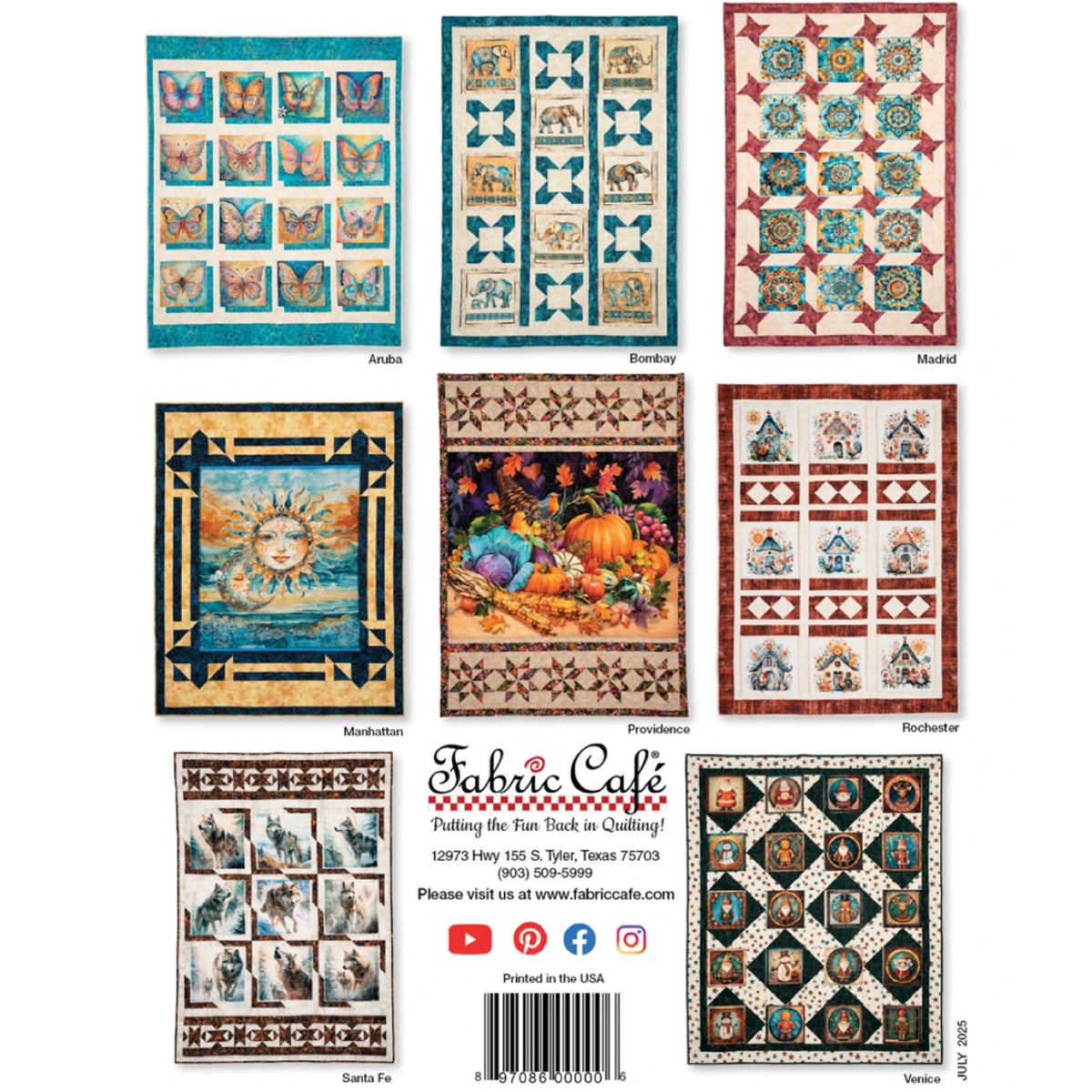 Panel Perfect 3-Yard Quilts – Paisleys Quilt Shop