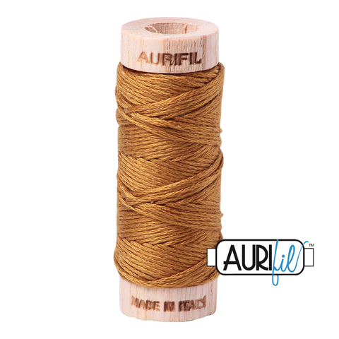 Aurifil Cotton Floss 6 Strand - 18yd - 2975 - Brass