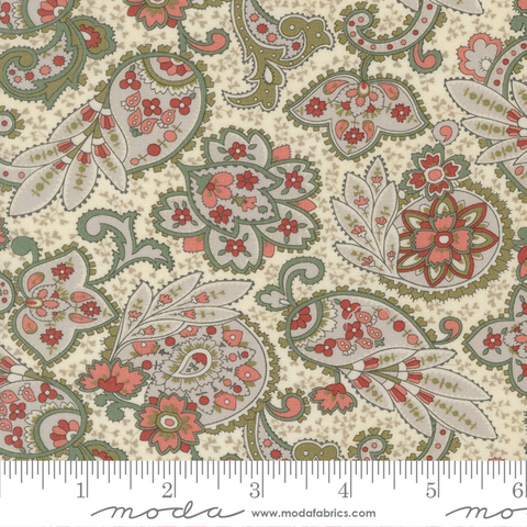 Ambiance - Paisley - Porcelain
