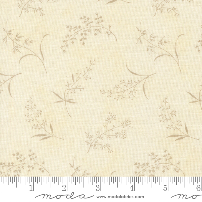 Ambiance - Silhouettes Florals - Porcelain Silver