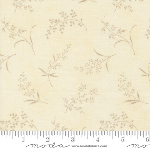 Ambiance - Silhouettes Florals - Porcelain Silver