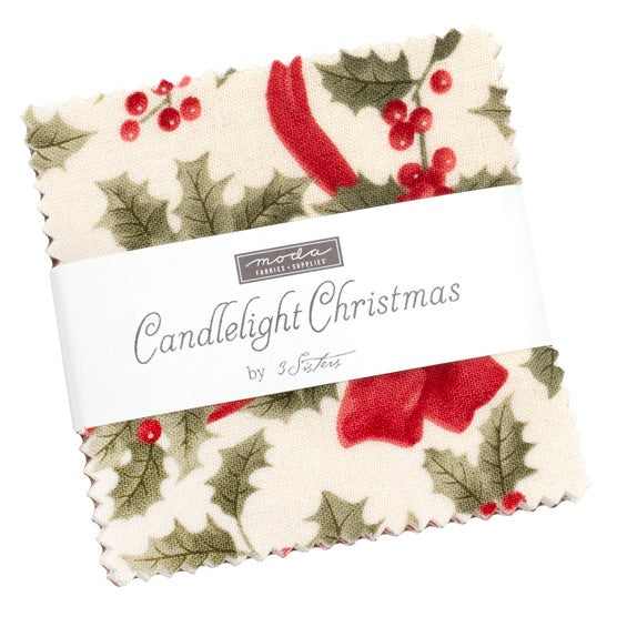 Candlelight Christmas - Mini Charm Pack - 2.5" squares
