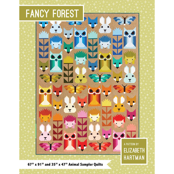 Quilt Pattern - Fancy Forest - Two Quilt Sizes!