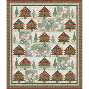 Christmas In The Meadow - Quilt Top Kit - 60"x82" - Advanced Beginner