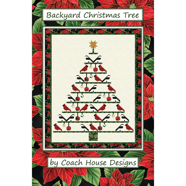 Quilt Pattern - Backyard Christmas Tree - 64” x 85”