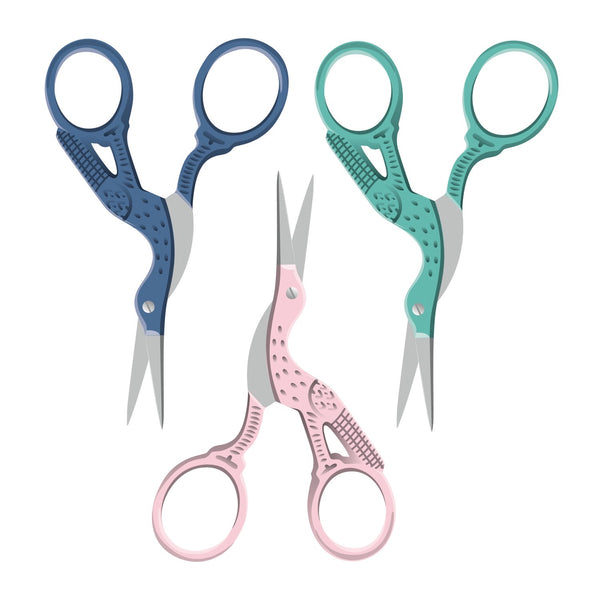 Stork Scissors - Pastel