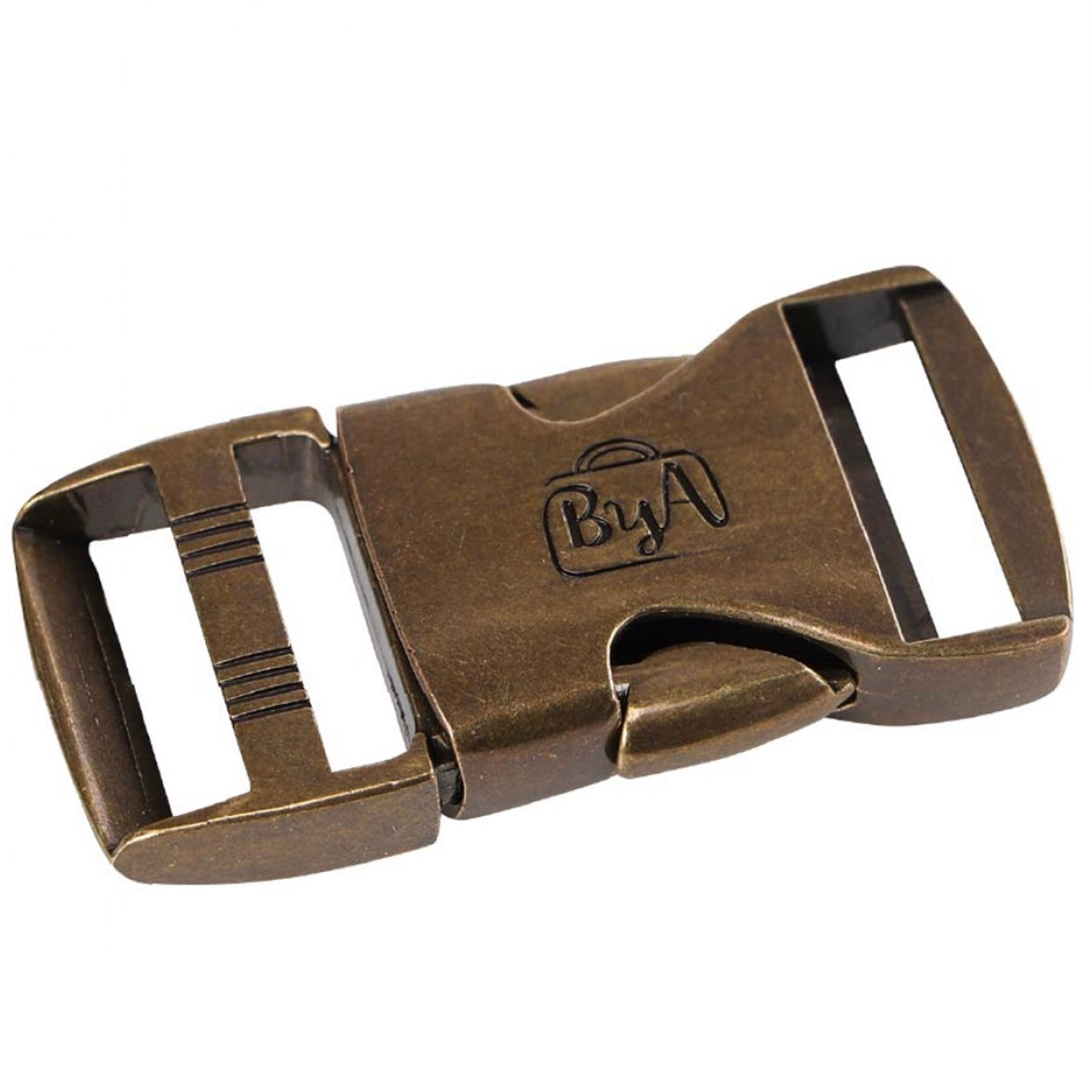 ByAnnie Hardware - 1” Side Release Buckle - Brass